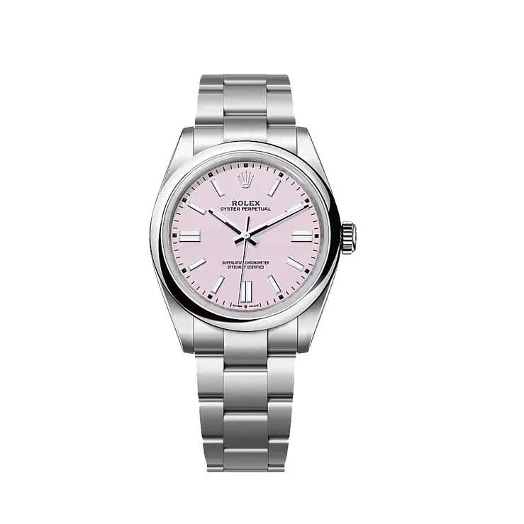Часы Rolex  Oyster Perpetual 41 Mm Candy Pink Dial New Model  134300