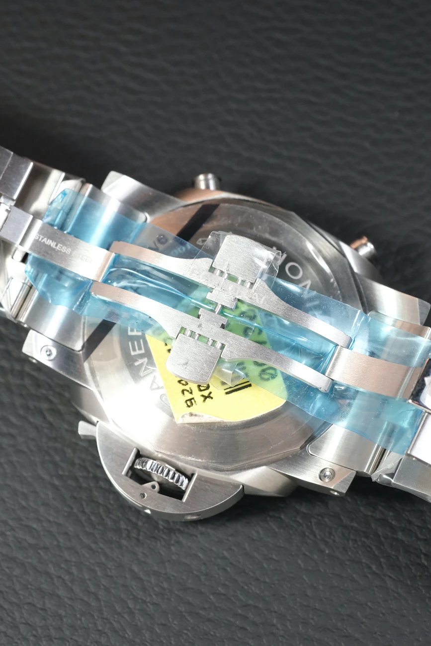 Часы Panerai  Luminor Chrono 44 Mm Blue Dial Steel  PAM01110