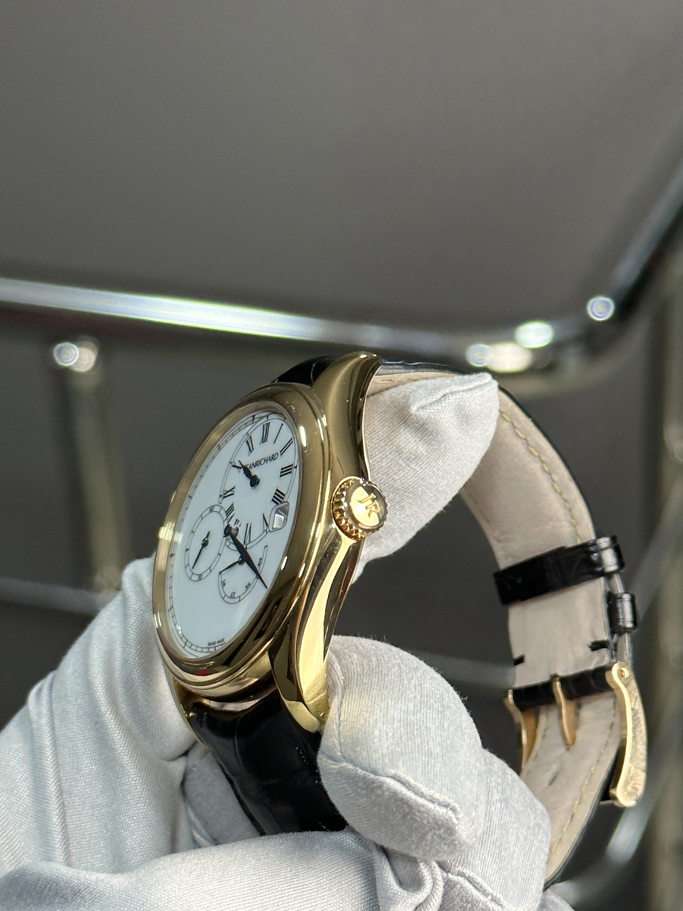 Часы Jean Richard  Bressel 1665 Regulator  63112-49-70E-AA6