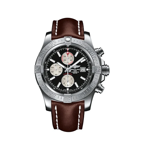 Часы Breitling  Super Avenger Ii Stainless Steel Volcano Black  A13371