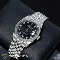 Заказать Rolex  Oyster Perpetual Datejust 36 Mm Diamond Index 126234 Black Dial  126234