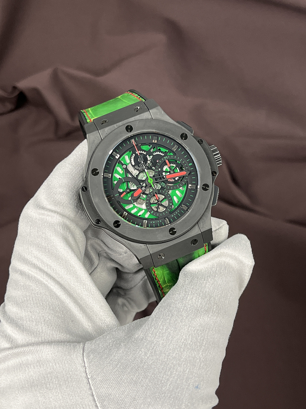 Часы Hublot  Big Bang 44Mm Limited Edition Mexican Football  310.CI.1190.GR.FMF10