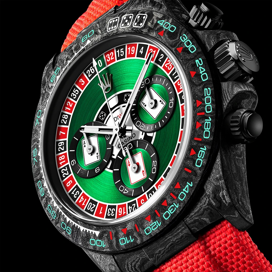 Заказать DiW  Rolex Daytona 40 Mm Casino (Lucky Player)  