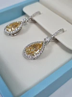 Украшение GIA  Серьги С Бриллиантами 5,16/5,03 Ct.   