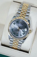 Часы Rolex  Datejust 36Mm Wimbledon Steel Yellow Gold  126233-0035