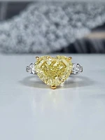Украшение GIA  Кольцо с бриллиантом 7,03 ct. Y To Z/Internally Flawless   