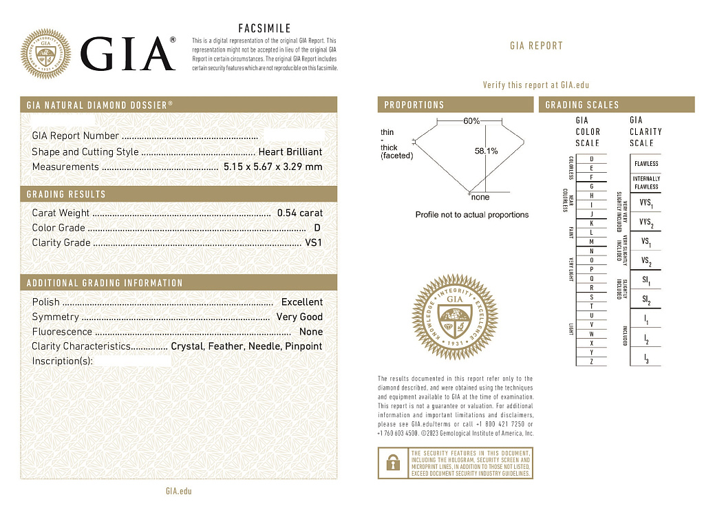 Украшение NO NAME  Колье 1,41 ct. Fancy Light Brownish Greenish Yellow/VS1   