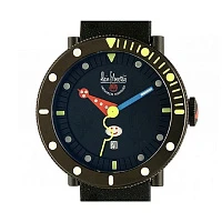 Часы Alain Silberstein  Marine Smileday Black  