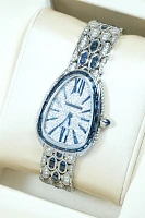Часы Bvlgari  Serpenti Seduttori Custom Diamonds &amp; Sapphires  103141 