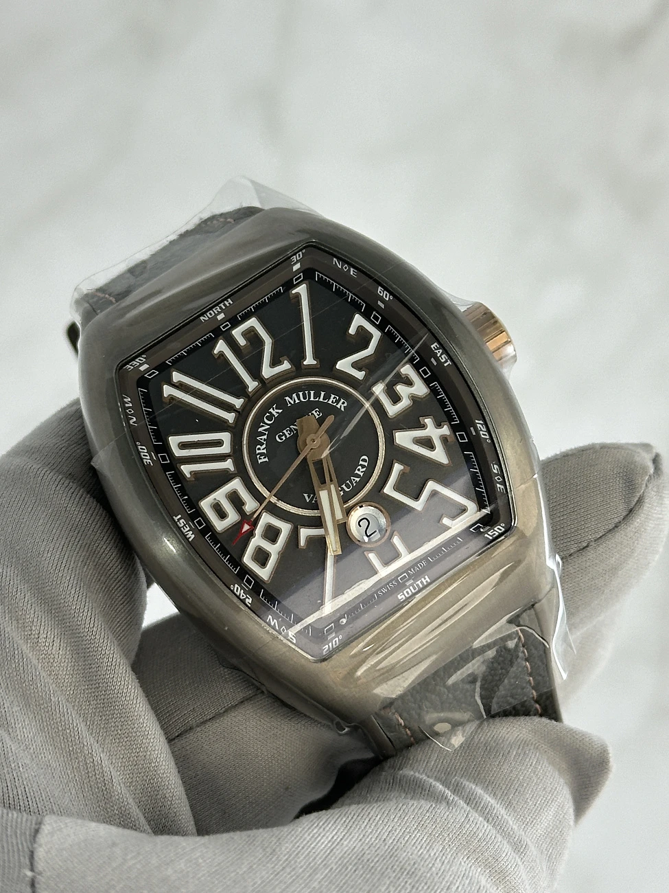 Часы Franck Muller  Mens Collection Vanguard Yachting Titanium  V45 SC DT TT NR BR 5N