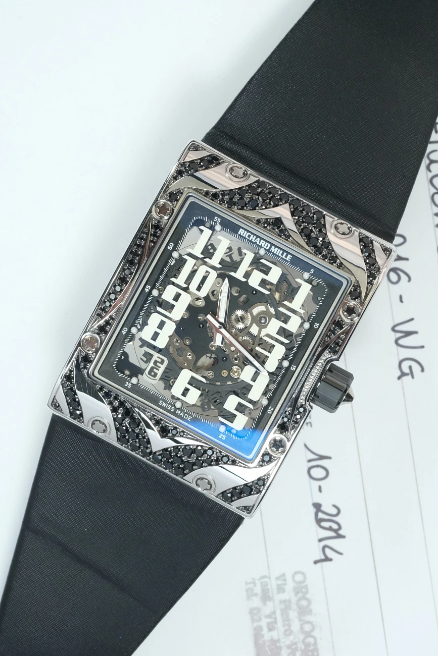 Часы Richard Mille  RM016 White Gold Piece Unique  RM016 AJ WG