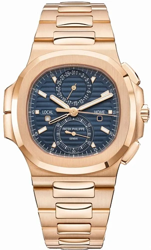 Заказать Patek Philippe  Nautilus Travel Time Chronograph  5990/1R-001