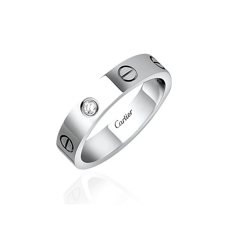 Украшение Cartier  LOVE Ring, Small Model, 1 Diamond  CRB4050555 