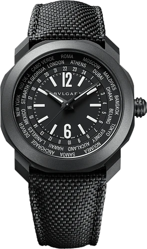 Часы Bvlgari  Octo Roma Worldtimer  103486