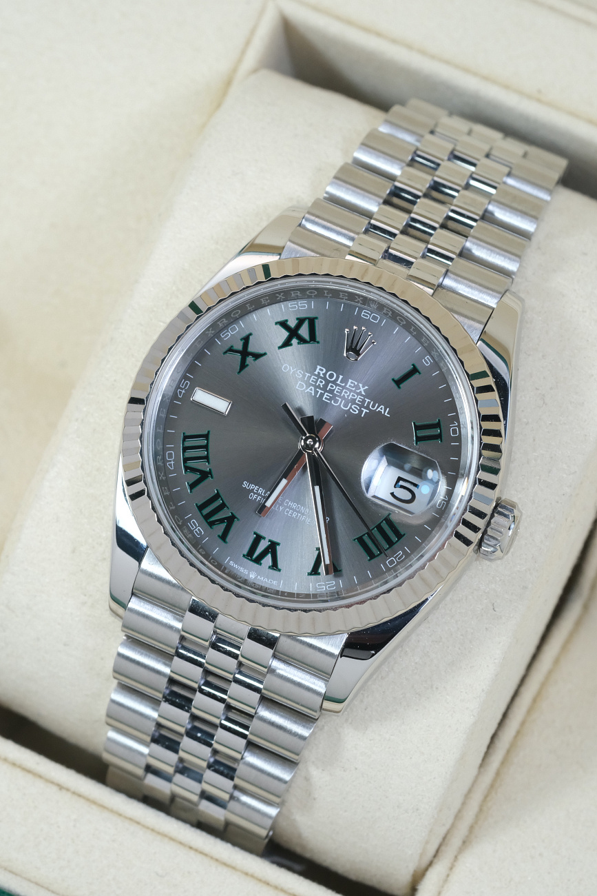 Часы Rolex  Datejust 36Mm Wimbledon Dial  126234