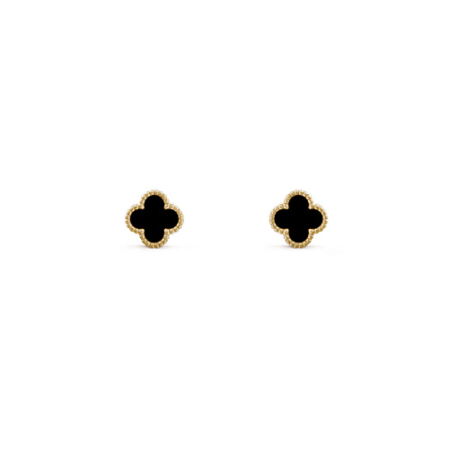 Украшение Van Cleef & Arpels  Sweet Alhambra earstuds Onix VCARA44900  VCARA44900 