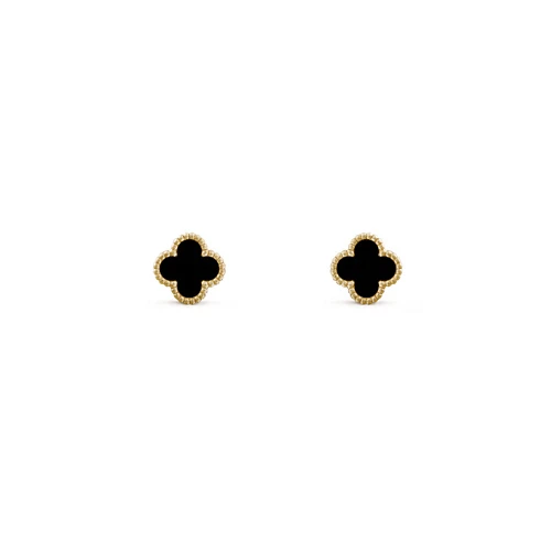 Украшение Van Cleef & Arpels  Sweet Alhambra earstuds Onix VCARA44900  VCARA44900 