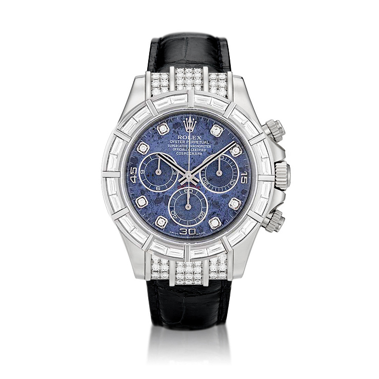 Часы Rolex  Oyster Perpetual Cosmograph Daytona White Gold Sodalite  116519G SODA