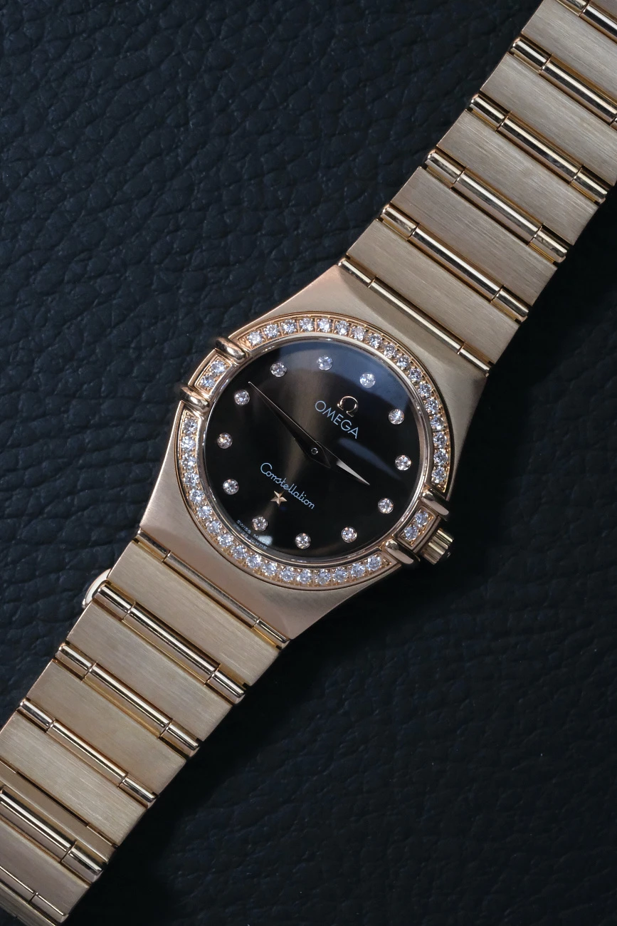 Часы Omega  Constellation 22.5 Mm Red Gold Diamonds  1160.60.00