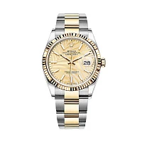 Часы Rolex  Datejust Champagne Palm Motif Dial 2023  126233