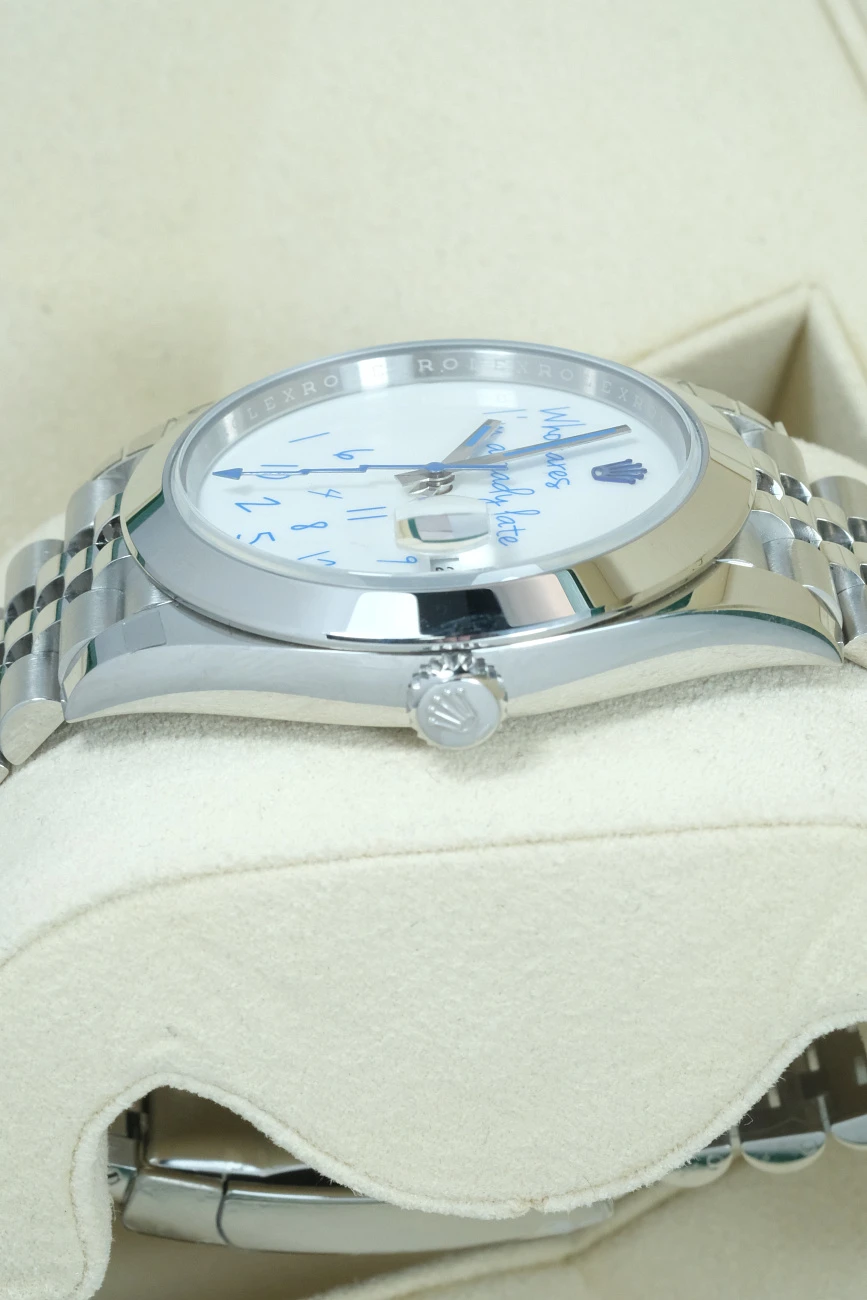 Часы Rolex  Тюнинг Oyster Perpetual Datejust 41Mm Who Cares Edition  126300 Who Cares