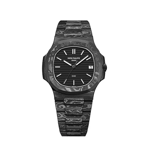 Часы DiW  The Black Grail All Carbon Nautilus 5711 1 Of 5 Pieces  all carbon