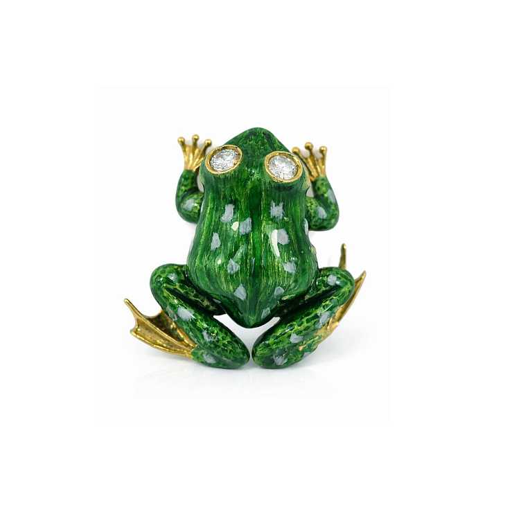Украшение No Name  Frog Brooch   