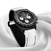 Заказать DiW  Rolex Daytona 40 Mm Black &amp; White Gold_Arabic  