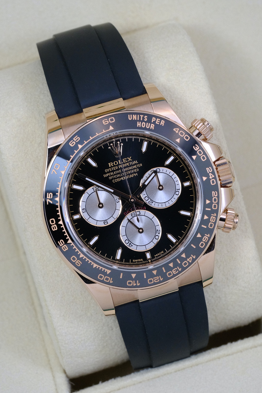 Часы Rolex  Cosmograph Daytona Rose Gold Oysterflex  126515LN