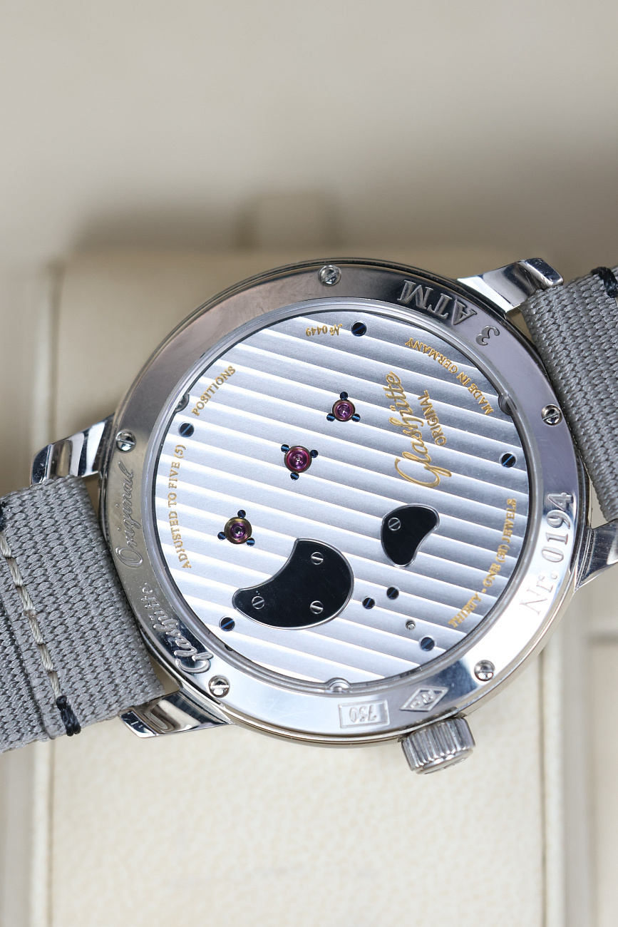 Часы Glashutte  Glashutte Panoinverse Xl White Gold  66-01-04-04-05