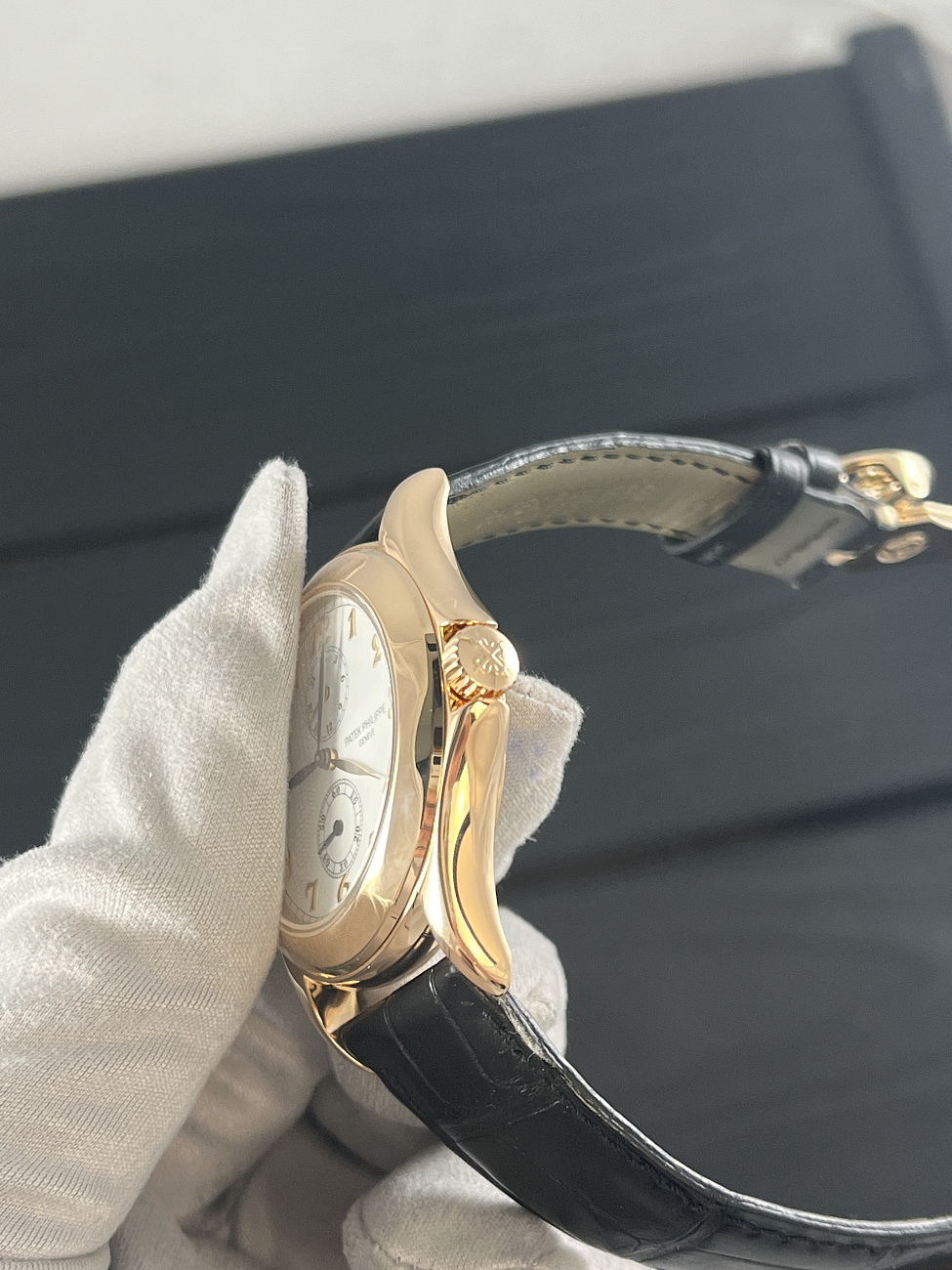 Часы Patek Philippe  Calatrava Travel Time Rose Gold  5134R