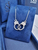 Украшение Jacob &amp; Co  Love Lockdown Interlocking Diamond Necklace  92457630 