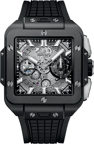 Заказать Hublot  Shaped Square Bang Unico Black Magic  821.CI.0170.RX