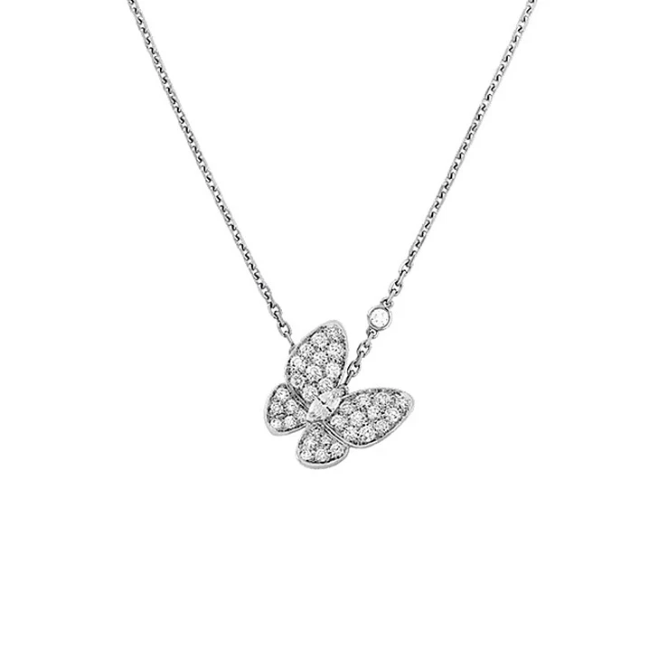 Украшение Van Cleef &amp; Arpels  Two Butterfly Pendant  VCARO3M400 