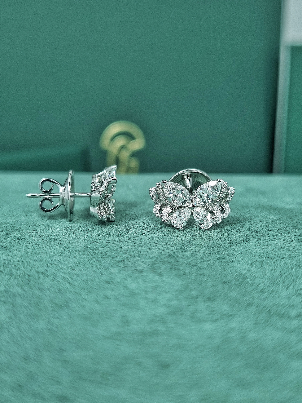 Украшение Graff  Butterfly Diamond Earrings  RGE1958 