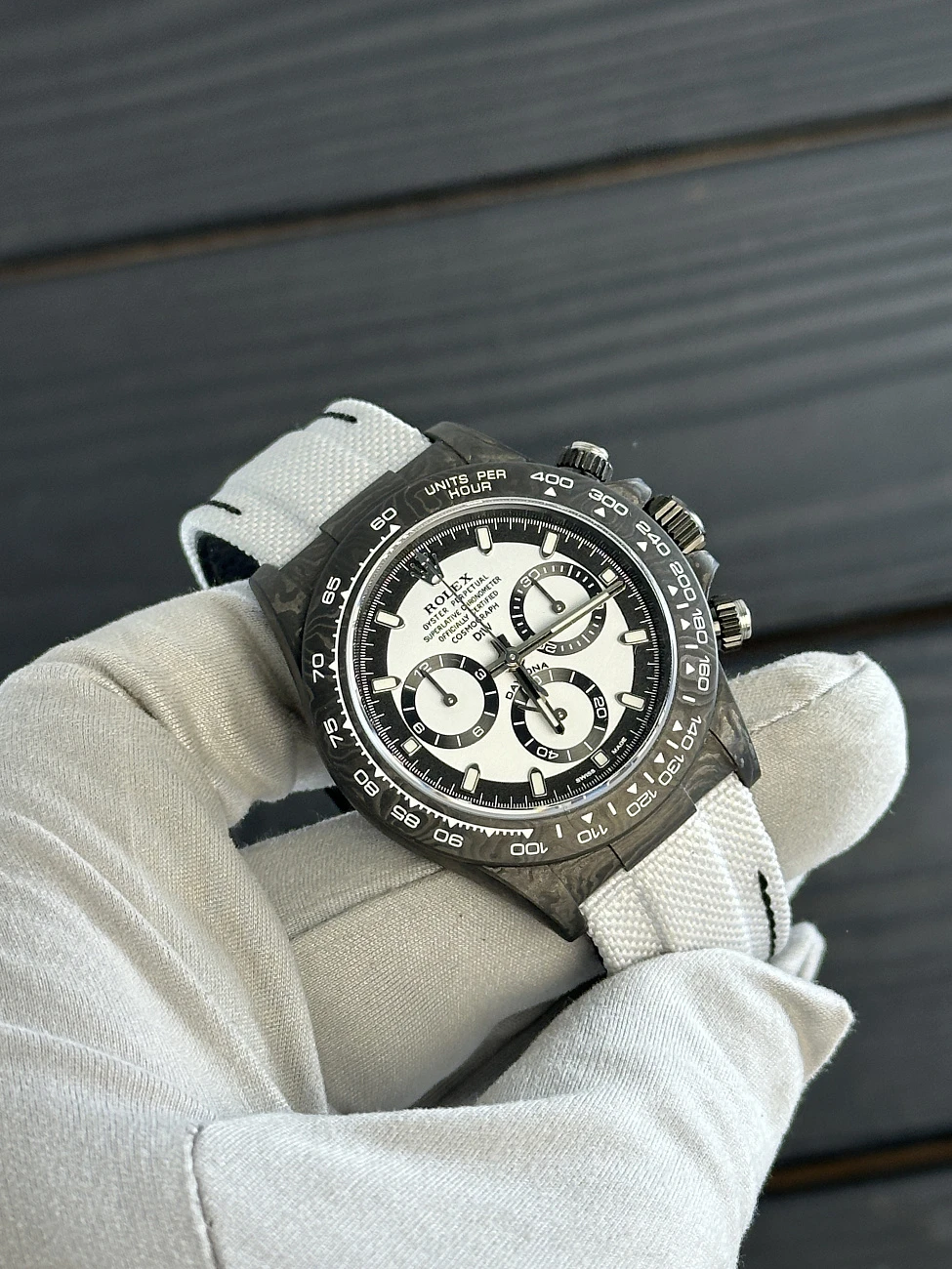 Часы DiW  Daytona Carbon Cream  Daytna Carbon Cream 