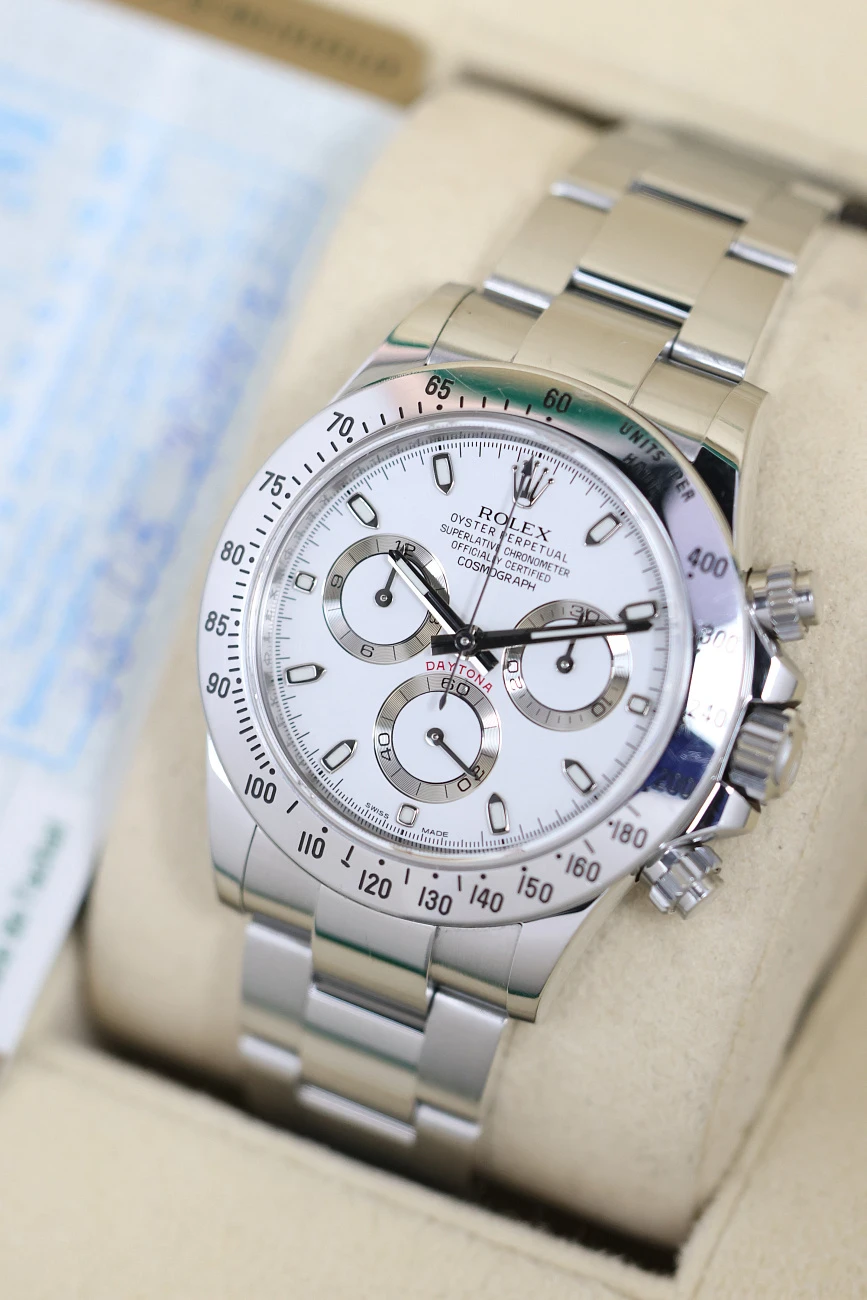 Часы Rolex  Cosmograph Daytona APH White Dial  116520