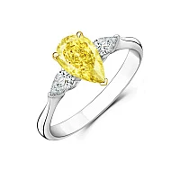 Украшение GIA  Кольцо с бриллиантом 2,18 ct. W to X/Internally Flawless   
