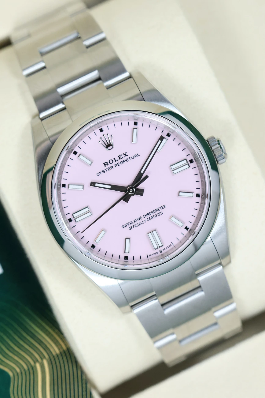 Часы Rolex  Oyster Perpetual 36mm Candy Pink Dial  126000-0008