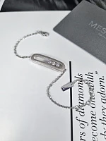 Украшение Messika  Move Classique Ciselé Bracelet  Move Classique Ciselé Bracelet 14586-WG 