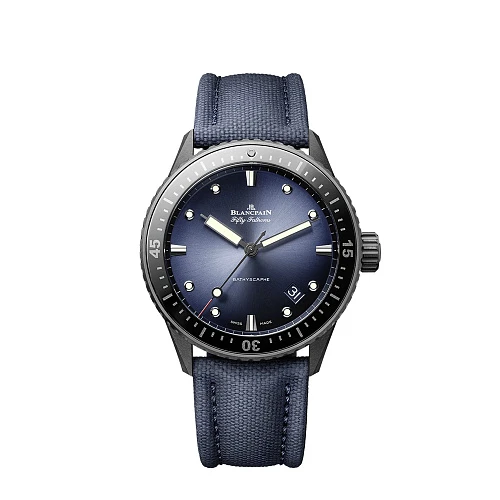 Часы Blancpain  Bathyscaphe FIFTY FATHOMS Ceramic 43.6 mm  5000A 0140 O52A