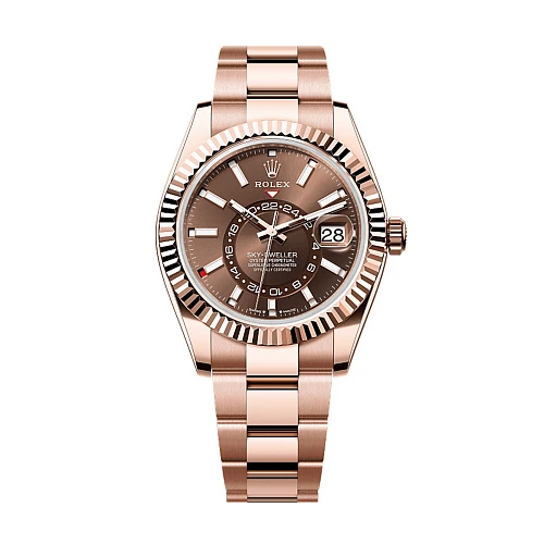 Часы Rolex  Sky-Dweller Everose Gold Chocolate Brown Dial   336935