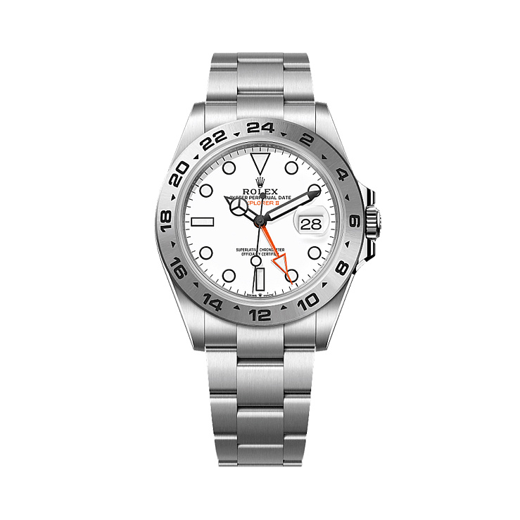 Часы Rolex  Explorer Ii Oyster Perpetual 42 Mm White Dial  m226570-0001