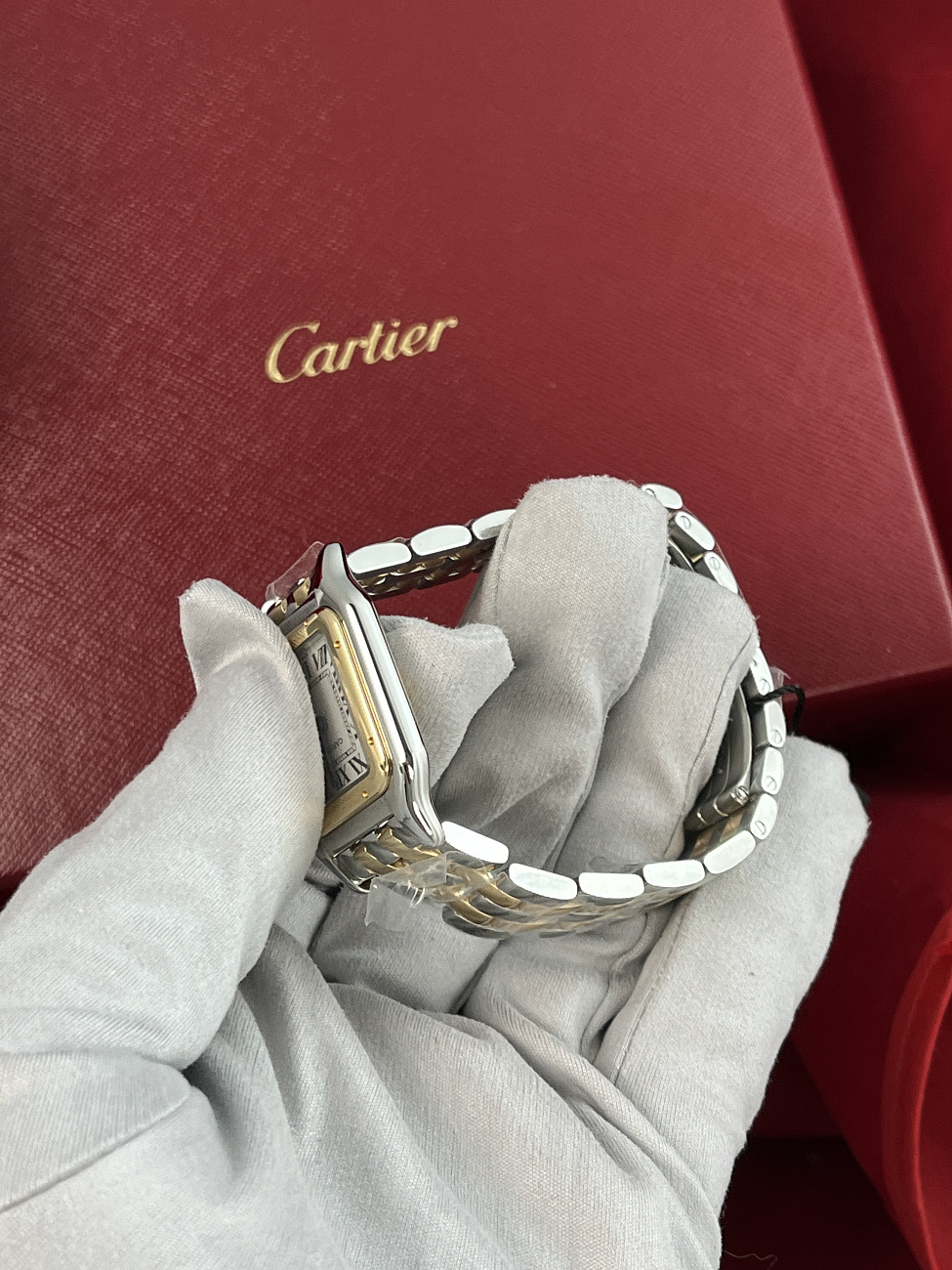Часы Cartier  Panthere De Cartier Medium Steel And Yellow Gold  W2PN0007