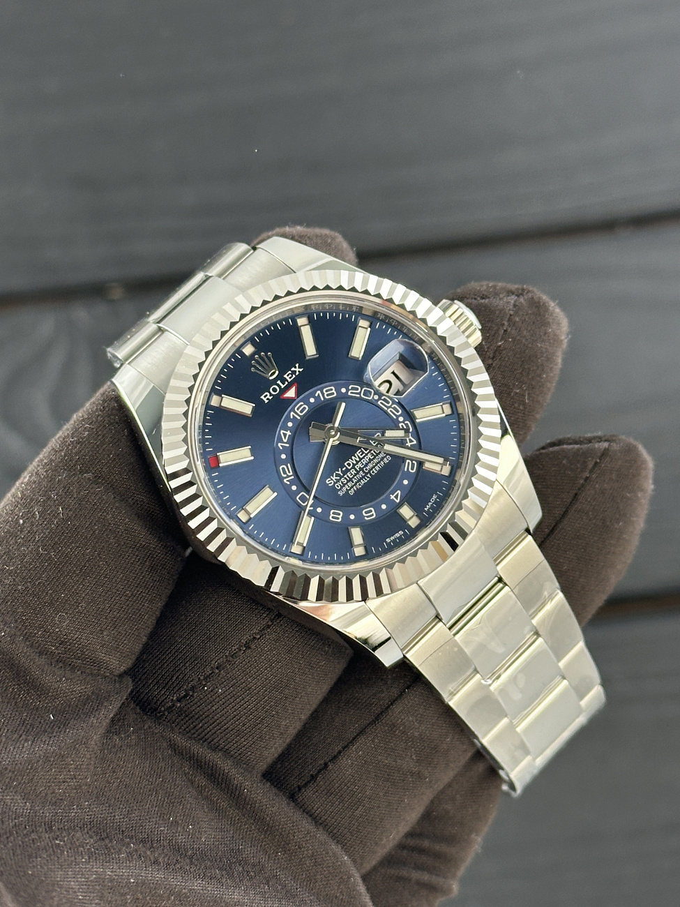 Часы Rolex  Sky-Dweller Steel Blue Dial  326934