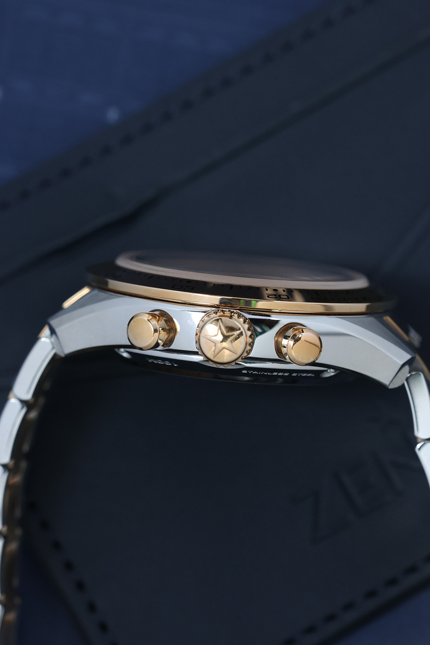 Часы Zenith  Chronomaster El Primero Sport Rose Gold & Steel  51.3100.3600/69.M3100