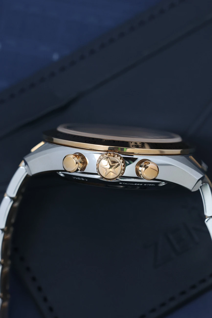 Часы Zenith  Chronomaster El Primero Sport Rose Gold &amp; Steel  51.3100.3600/69.M3100