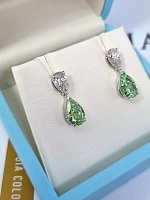 Украшение GIA  Серьги с бриллиантами 1,51/1,51 ct.   
