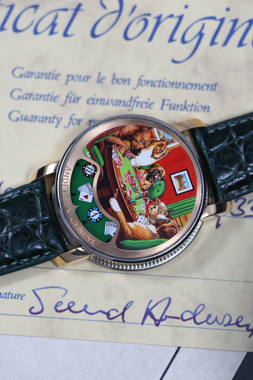 Часы Andersen  MONTRE A TACT POKER by Sven Andersen  