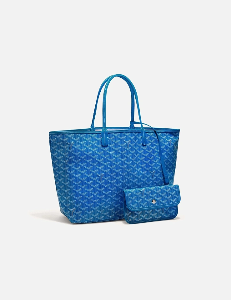Сумки и аксессуары Goyard  Saint Louis PM Bag "Sky Blue"  